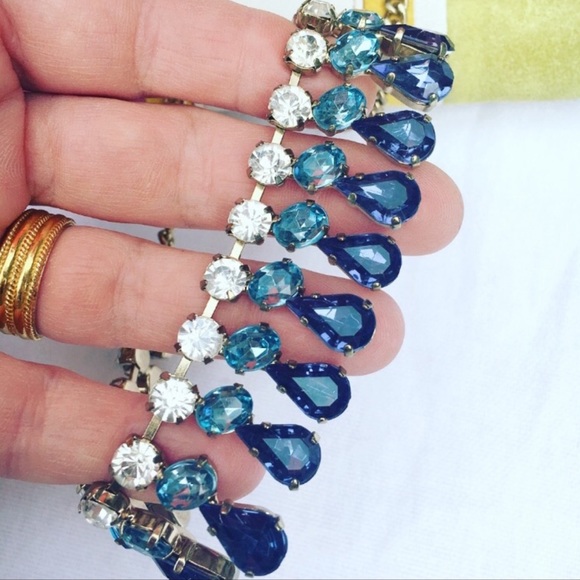 J. Crew Teardrop Crystal Necklace - Picture 5 of 5